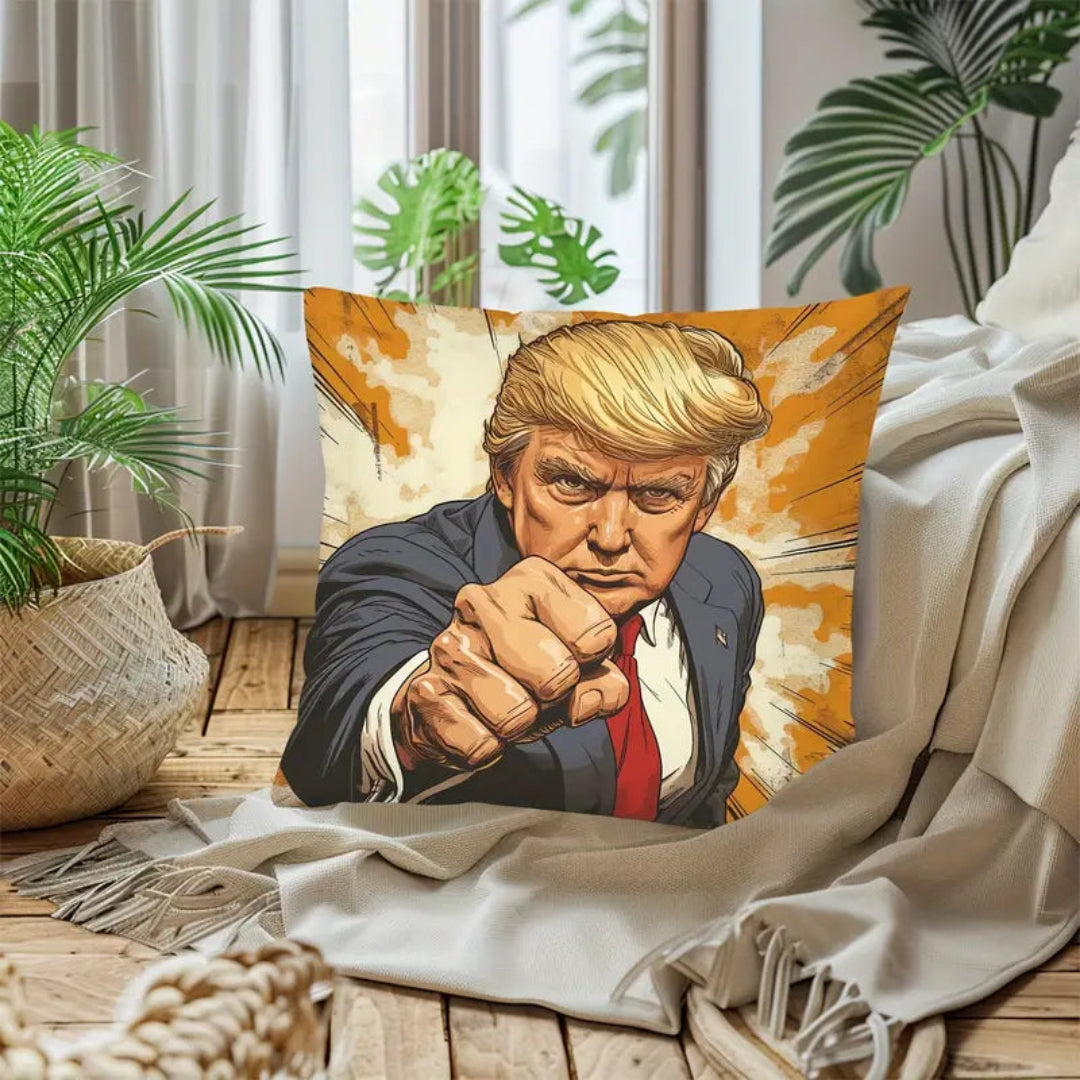 Trump Fist Pillow Cover