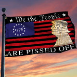 We The People Are Pissed Off 1776 Trump 3'X5' Flag