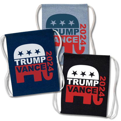 Trump Vance 2024 GOP Drawstring Bag