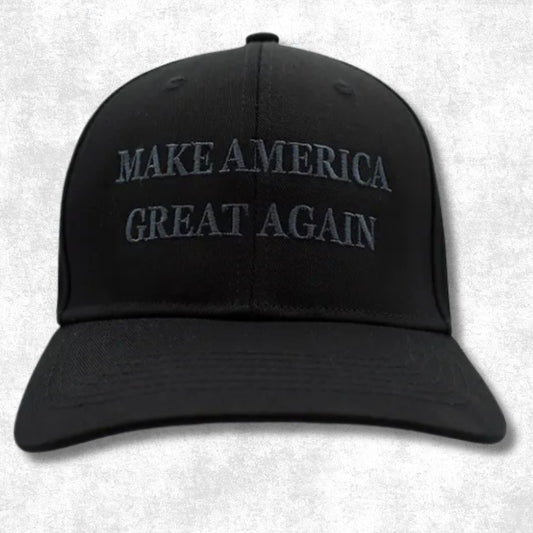 Dark "Make America Great Again" Embroidered Hat