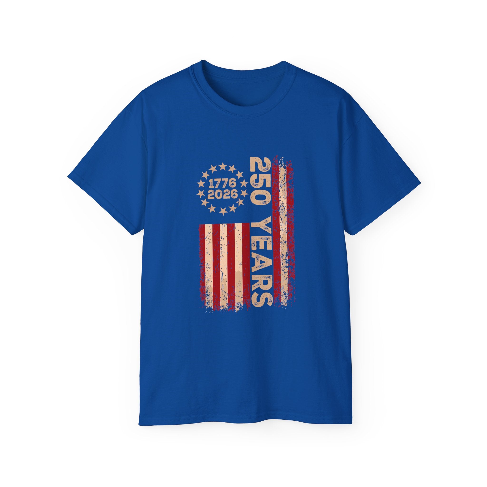 250 Years Strong: 1776–2025 Patriotic T-Shirt