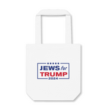 Jews for Trump 2024 Tote Bag (2 Colors)