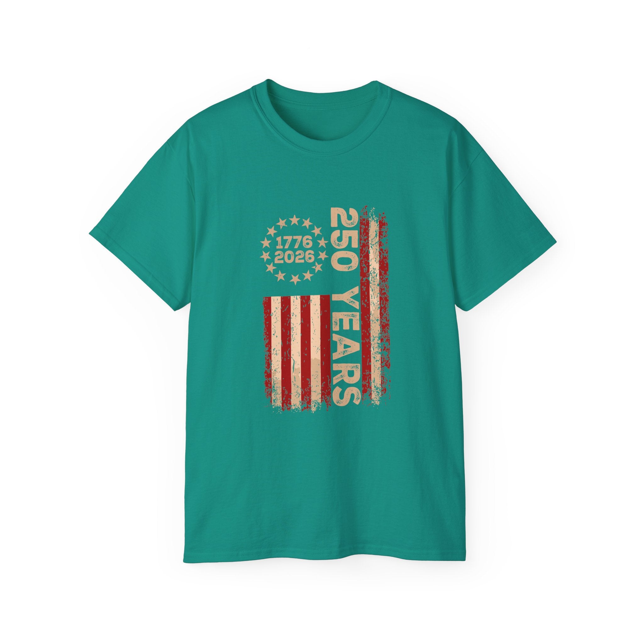 250 Years Strong: 1776–2025 Patriotic T-Shirt