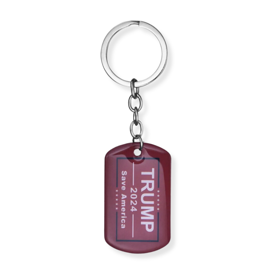 Trump 2024 Save America Keychain