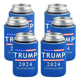 Trump 2024 The Rules Have Changed Can Cooler (Blue)