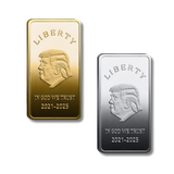 Trump Gold Bar Collectible Coins (2 Finishes)