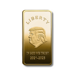 Trump Gold Bar Collectible Coins (2 Finishes)