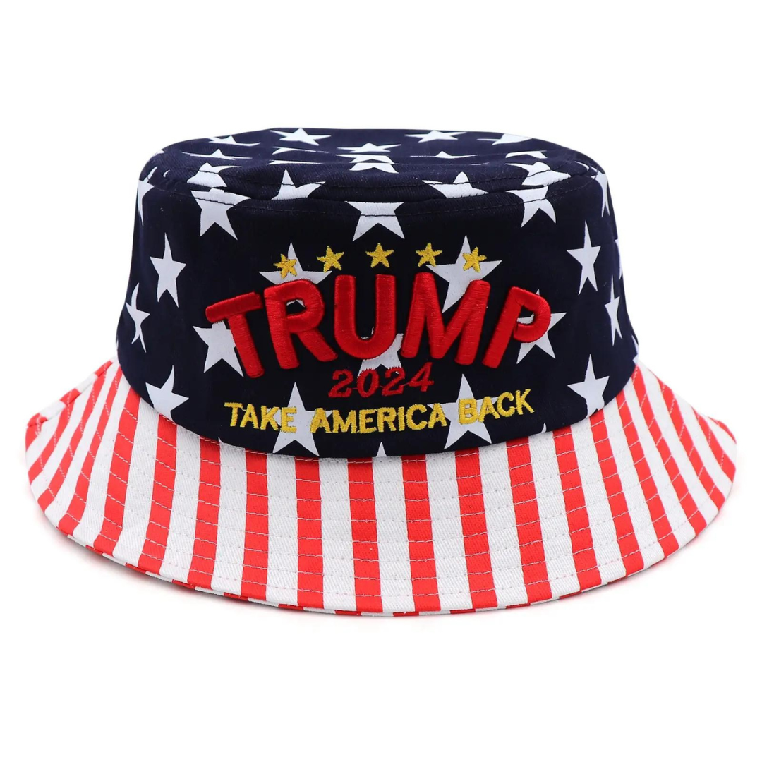 Patriotic Trump Take America Back Embroidered Bucket Hat (Limited Edition)