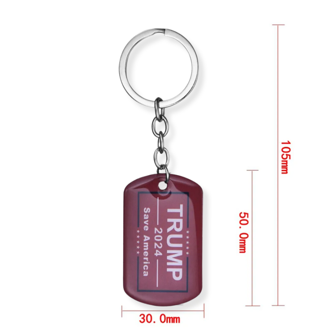 Trump 2024 Save America Keychain