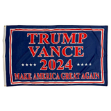 Trump Vance 2024 Make America Great Again (Navy/Red) Flag