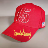 Trump Signature 3D Premium Embroidered Hat (Red)