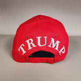 Trump Signature 3D Premium Embroidered Hat (Red)