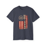 250 Years Strong: 1776–2025 Patriotic T-Shirt