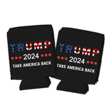 Trump 2024 Take America Back (Stars & Stripes) Can Cooler