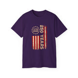 250 Years Strong: 1776–2025 Patriotic T-Shirt
