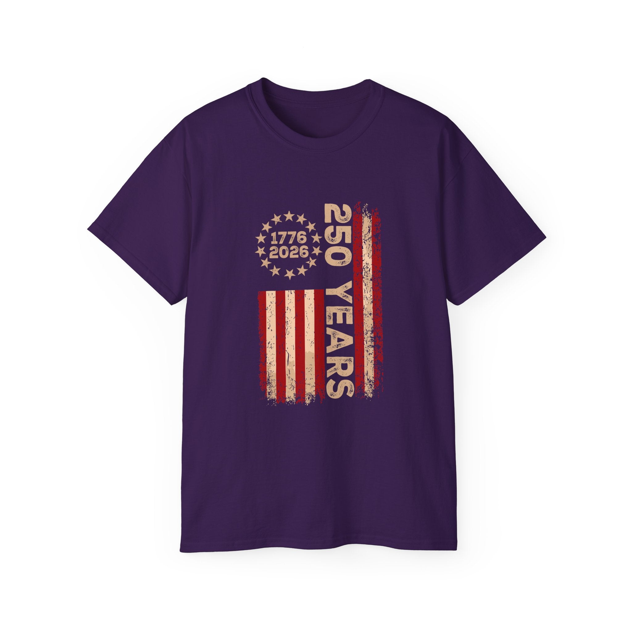 250 Years Strong: 1776–2025 Patriotic T-Shirt