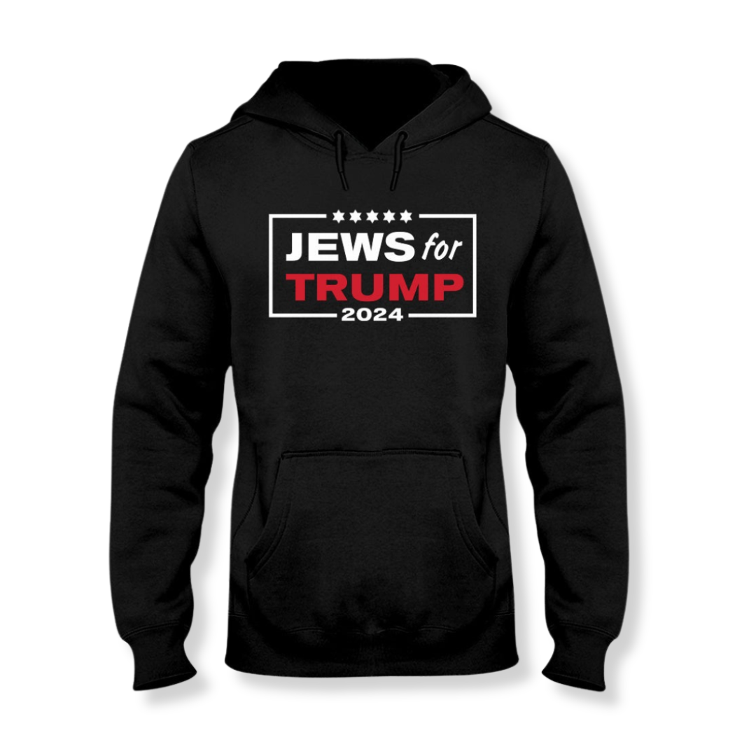 Jews for Trump 2024 Hoodie