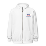 Jews for Trump (Hebrew) 5785 Zip Hoodie