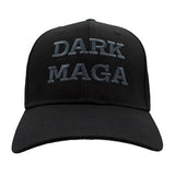 Dark MAGA Hat with Adjustable Velcro Back
