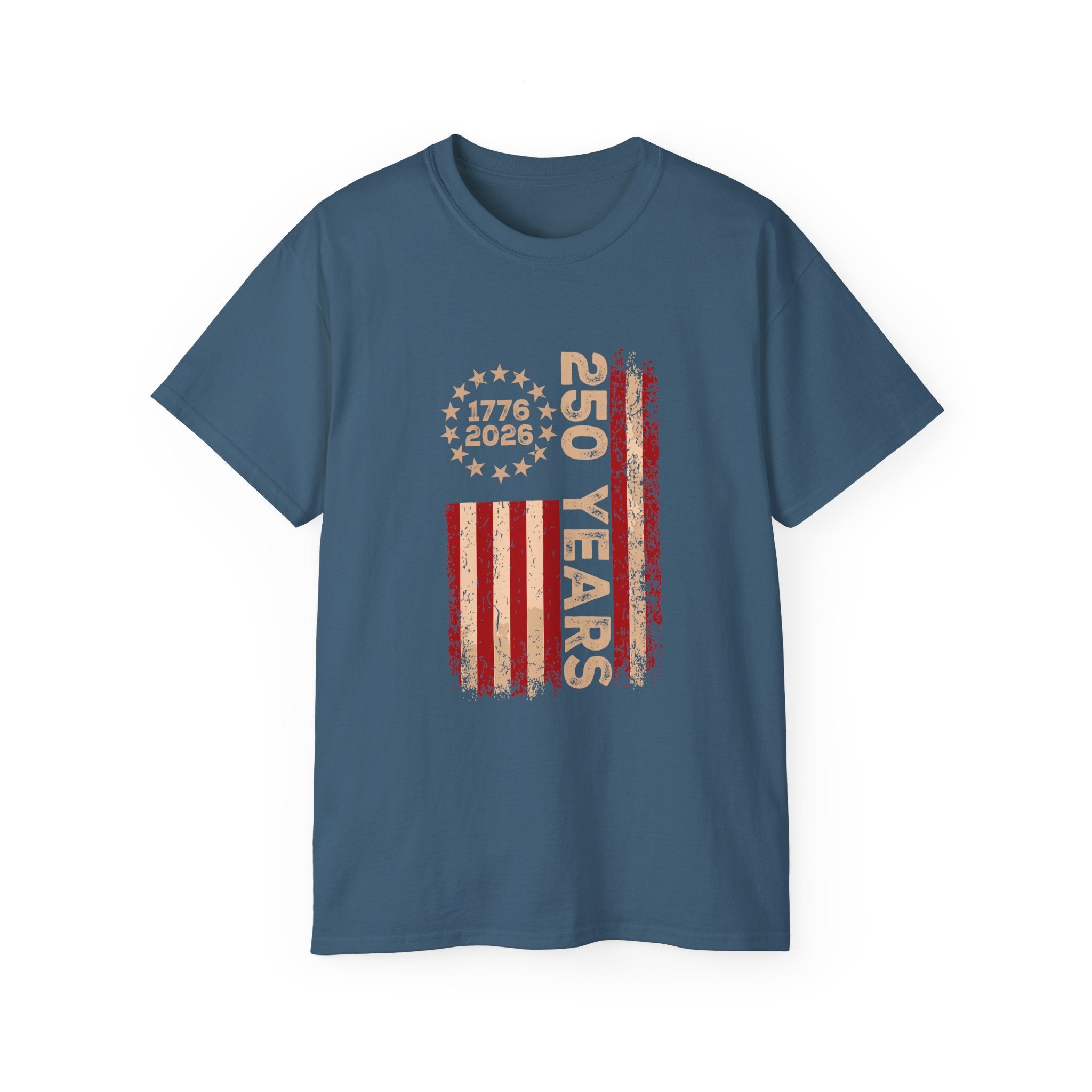 250 Years Strong: 1776–2025 Patriotic T-Shirt