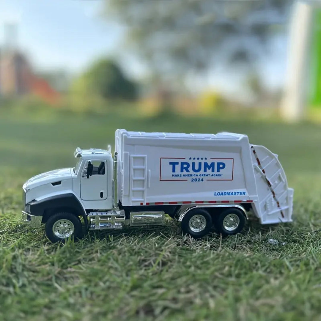 Trump 2024 MAGA Garbage Truck Collectible