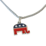GOP Elephant Necklace