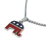 GOP Elephant Necklace