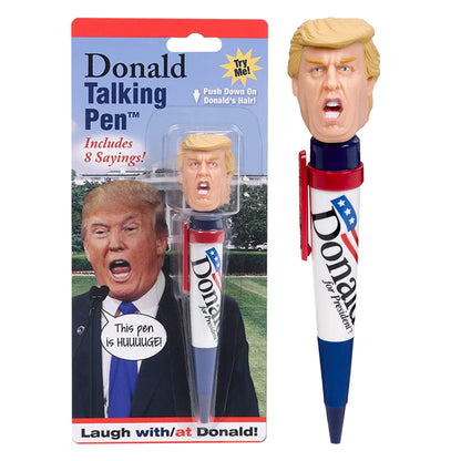 Donald Trump Talking Pen - Collectible Edition - Multiple Authentic Voice Recording