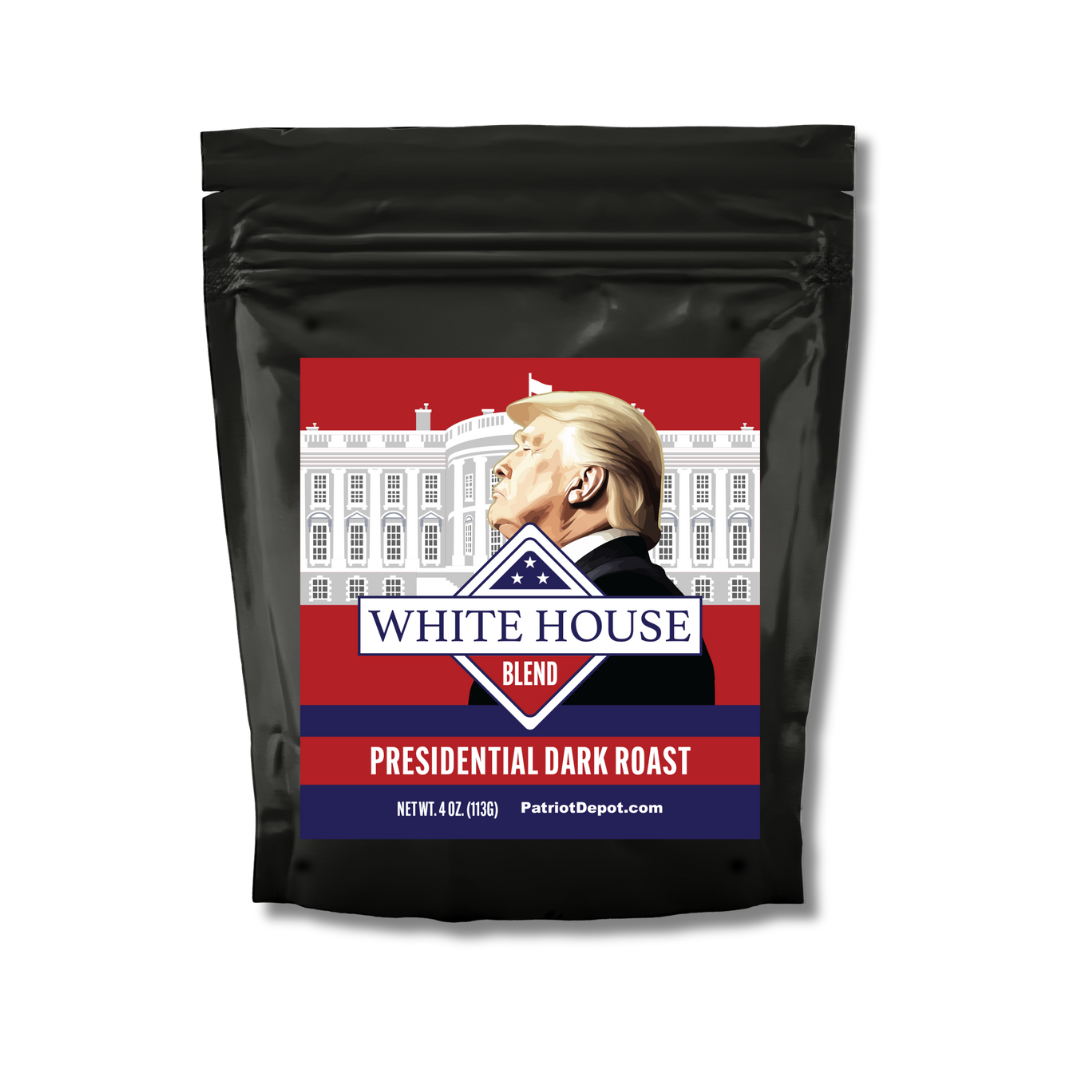 President Trump Coffee White House Roast Whole Bean and Ground (1lb bag)
