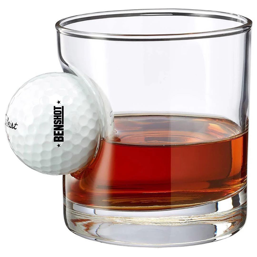 Handcrafted Glass – Golf Ball Edition (11oz)