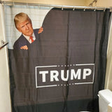 Donald Trump Shower Curtain with Hooks