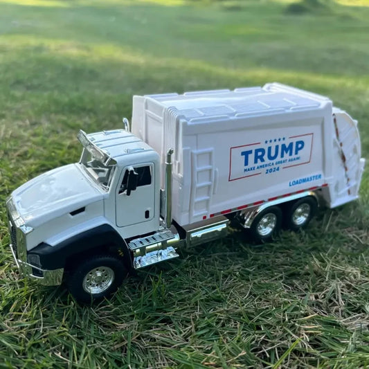 Trump 2024 MAGA Garbage Truck Collectible