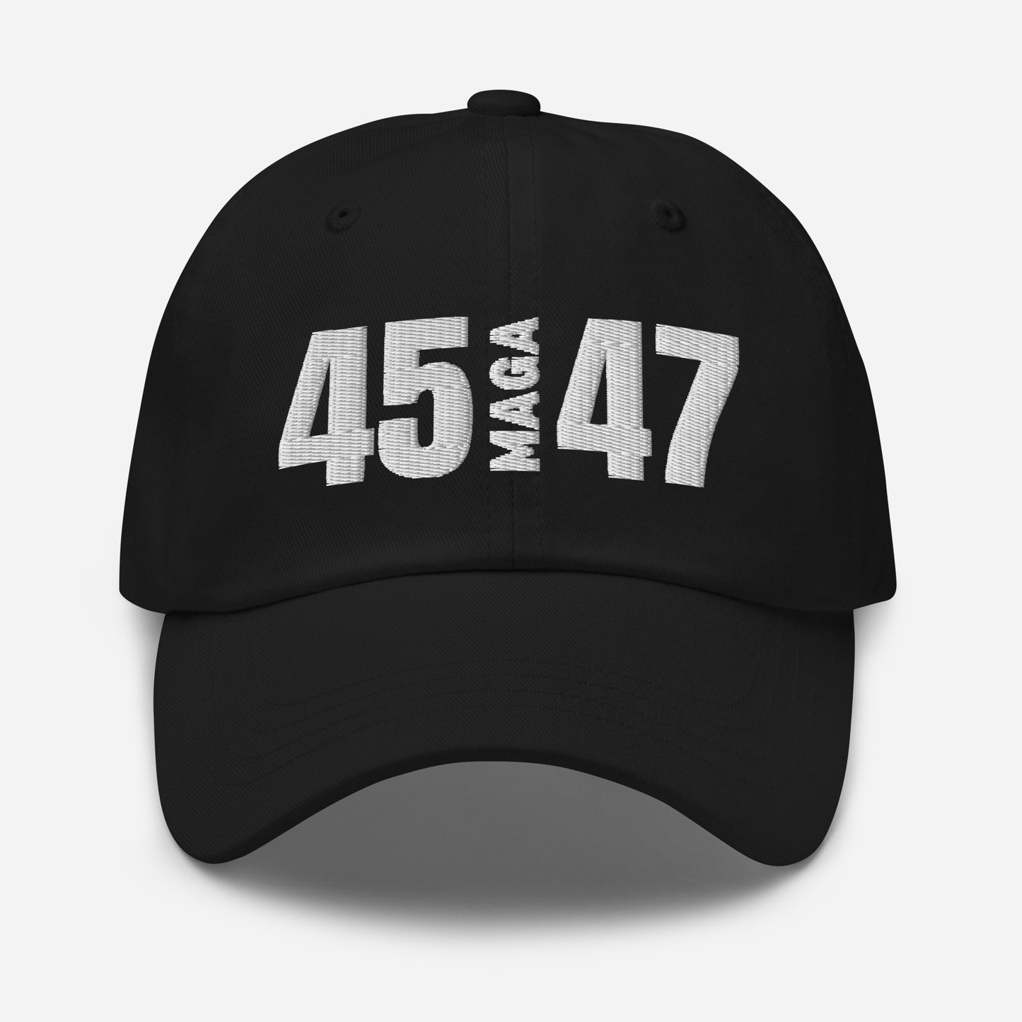 45 MAGA 47 Embroidered Hat (3 Colors)