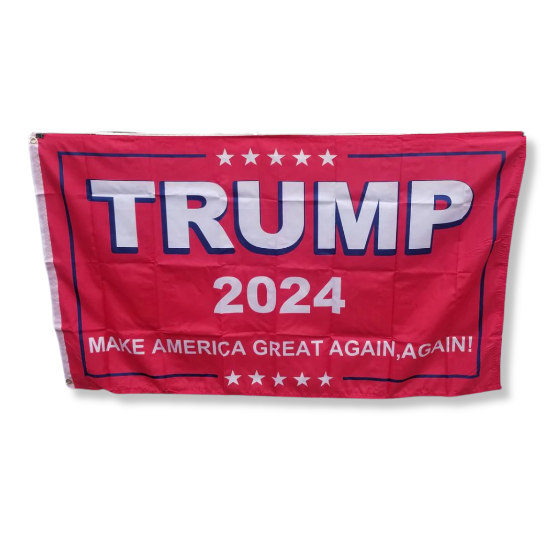 Trump Make America Great Again, Again 3'x5' Flag