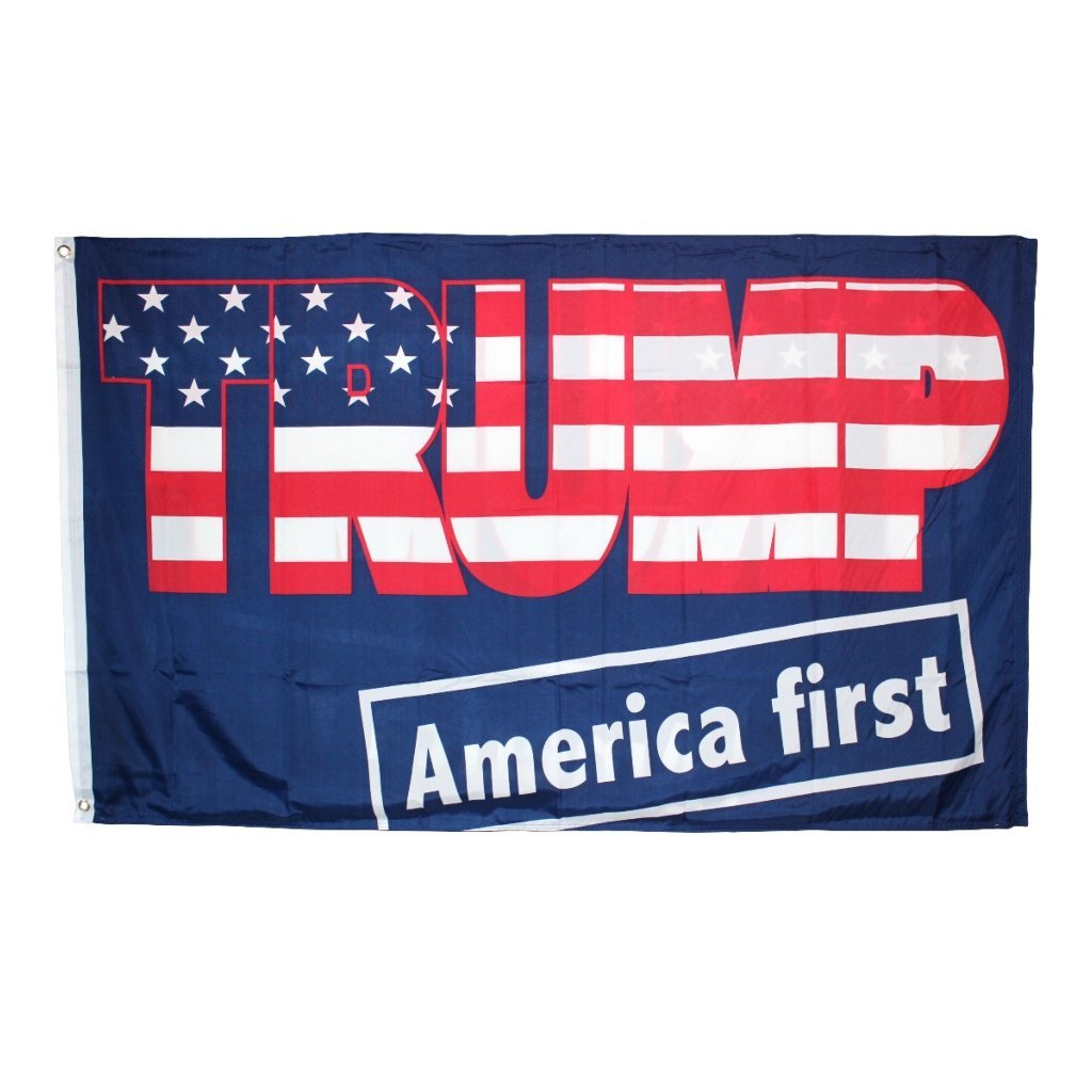 Trump Patriotic America First 3'x5' Flag