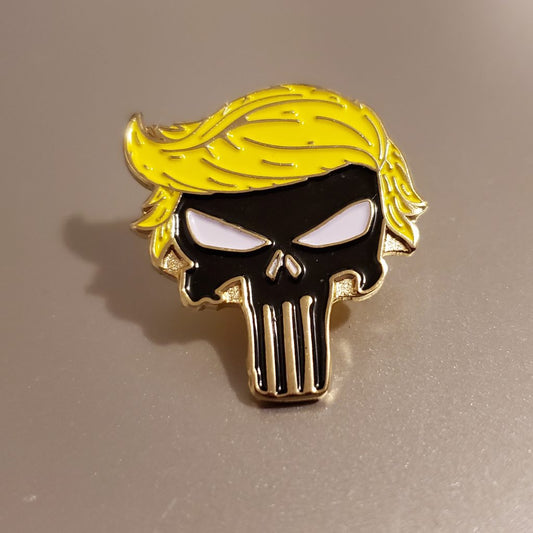 Trump Punisher Enamel Pin