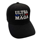 Ultra MAGA Hat Premium Embroidered (Black)