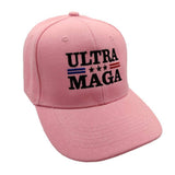 Ultra MAGA Hat Embroidered (Pink)