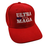 Ultra MAGA Hat Premium Embroidered (Red)